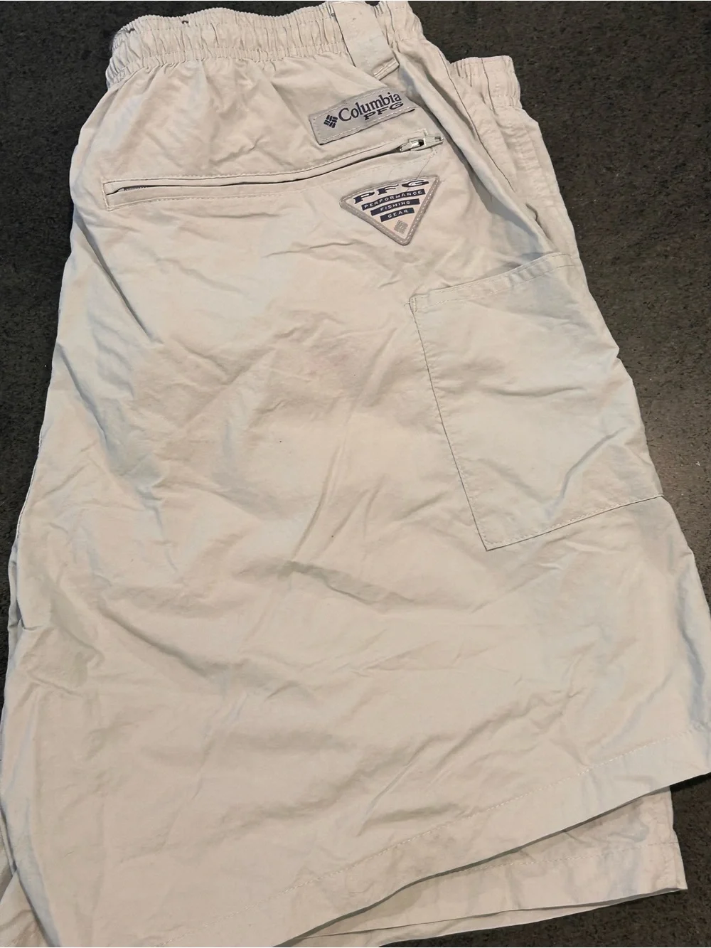Columbia Light Gray Men's Swim Board Shorts